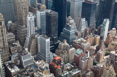 Aerial view of Manhattan, New York City, United States of America