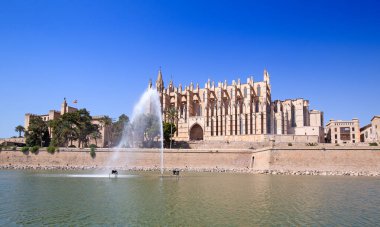 İspanya 'daki Palma de Mallorca şehrinin ana katedrali