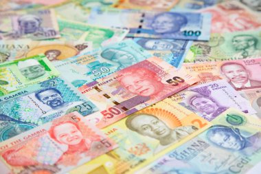 Afrika banknotlarının çeşitliliği