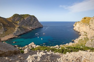 İspanya 'nın Mallorca adasında ünlü 