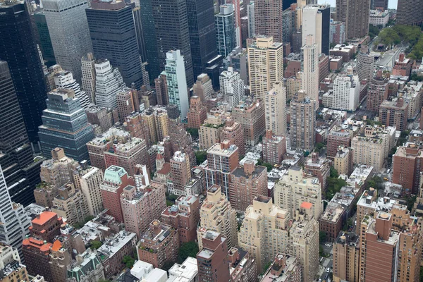 Vue Aérienne Manhattan New York États Unis Amérique — Photo