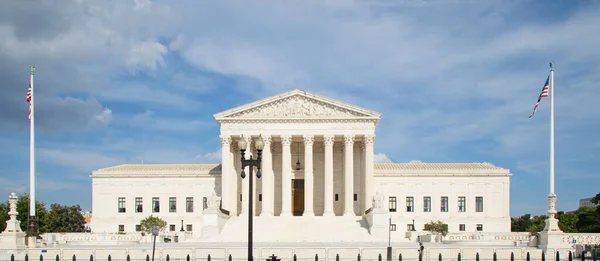 Budynek Sądu Najwyższego Stanów Zjednoczonych Kapitolu Waszyngtonie Stany Zjednoczone Ameryki — Zdjęcie stockowe