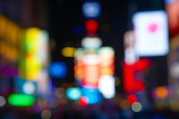 Night Lights Times Square New York Usa — Stock Photo, Image