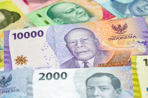 Collection Indonesian Banknotes 1000 100000 Rupiah — Stockfoto