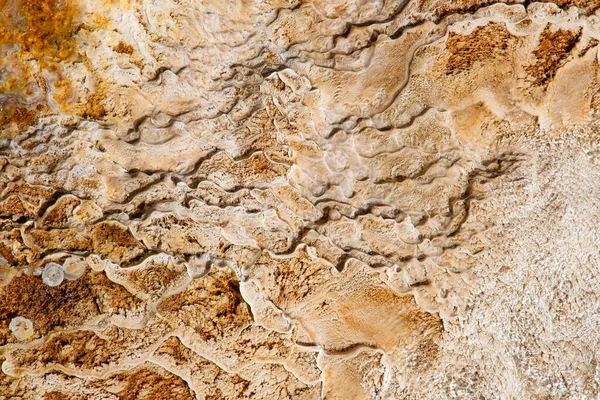 Mammutin Kuumia Lähteitä Yellowstonen Kansallispuistossa Wyomingissa Yhdysvalloissa — kuvapankkivalokuva