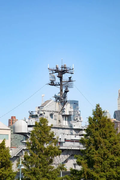 Frament Del Equipo Batalla Marina Estadounidense Nave — Foto de Stock