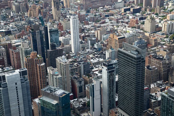 Aerial View Manhattan New York City United States America — Stok fotoğraf