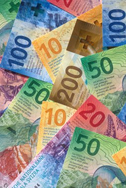 Yeni İsviçre banknotlarının koleksiyonu (2017-2020 arasında yayınlandı))