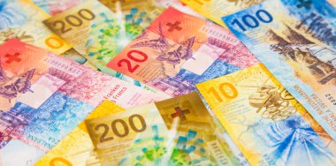 Yeni İsviçre banknotlarının koleksiyonu (2017-2020 arasında yayınlandı))