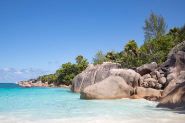 Famous Anse Lazio beach on the Praslin island, Seychelles