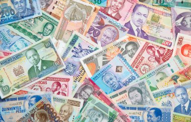 Afrika banknotlarının çeşitliliği 