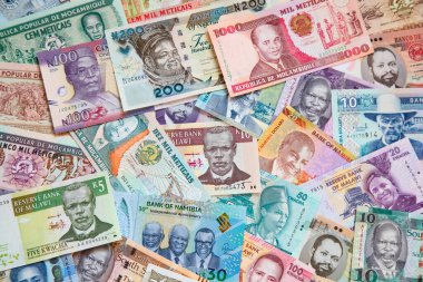 Afrika banknotlarının çeşitliliği 