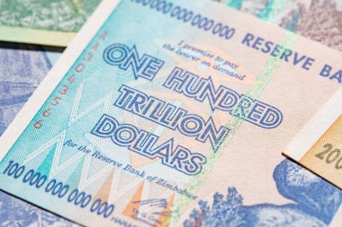 Yüksek enflasyondan sonra Zimbabwe 'nin banknotları