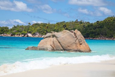 Famous Anse Lazio beach on the Praslin island, Seychelles