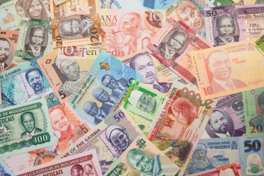 Afrika banknotlarının çeşitliliği