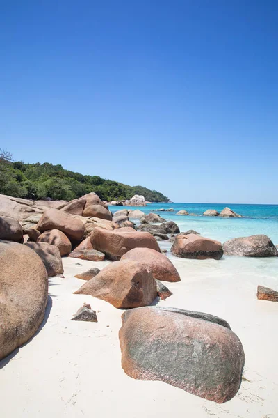 Famous Anse Lazio Beach Praslin Island Seychelles —  Fotos de Stock
