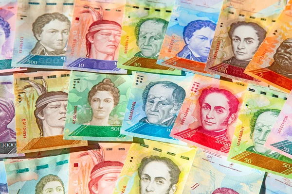 Variety South American Banknotes — Stock Photo, Image