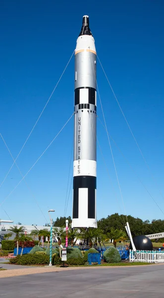 Kennedy Space Center Florida Usa December 2019 Rocket Garden Collection — Foto de Stock