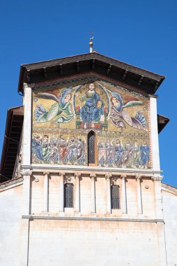 İtalya 'nın Toskana kentindeki tarihi ortaçağ şehri Lucca