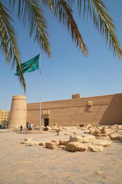 Suudi Arabistan 'ın Riyad şehrinde Al Masmak kalesi