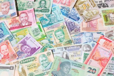 Afrika banknotlarının çeşitliliği