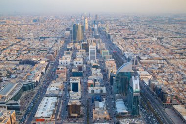 RIYADH - 27 Şubat: 27 Şubat 2023 'te Riyad şehir merkezindeki Riyad, Suudi Arabistan. 