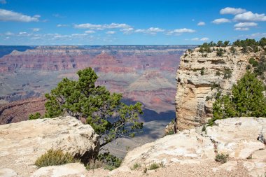 Büyük Kanyon 'un Güney Halkası. Arizona 'daki 
