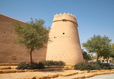 Suudi Arabistan 'ın Riyad şehrinde Al Masmak kalesi
