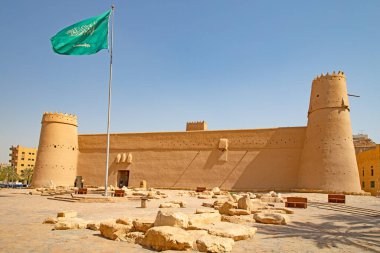 Suudi Arabistan 'ın Riyad şehrinde Al Masmak kalesi