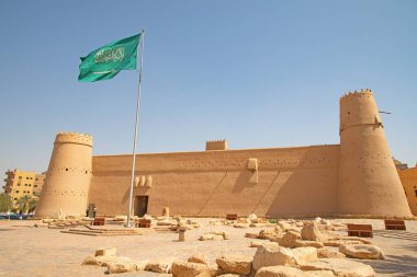Suudi Arabistan 'ın Riyad şehrinde Al Masmak kalesi