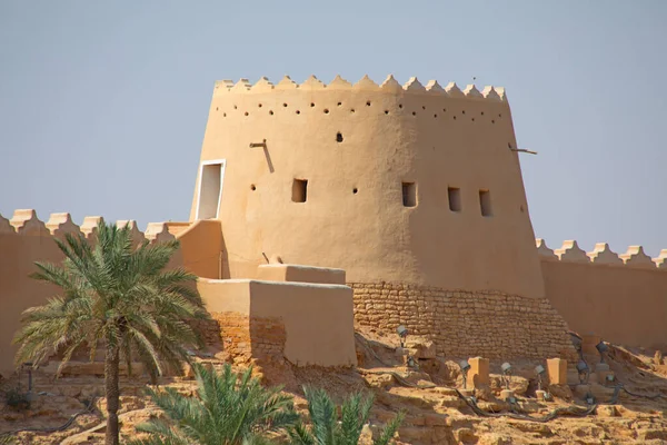 Rauniot Diriyah Vanha Kaupunki Lähellä Riadia Saudi Arabia — kuvapankkivalokuva