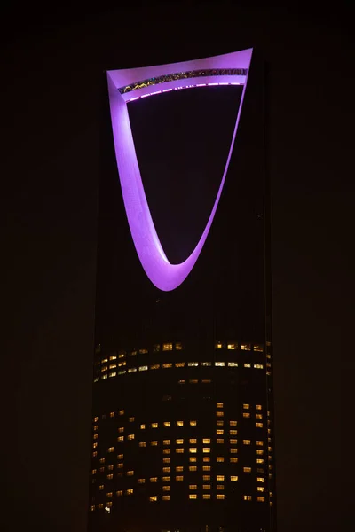 Riyadh Marzo Torre Del Regno Marzo 2023 Riyadh Arabia Saudita — Foto Stock