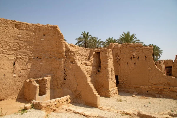 Diriye Riyadh Suudi Arabistan Eski Şehir Kalıntıları — Stok fotoğraf