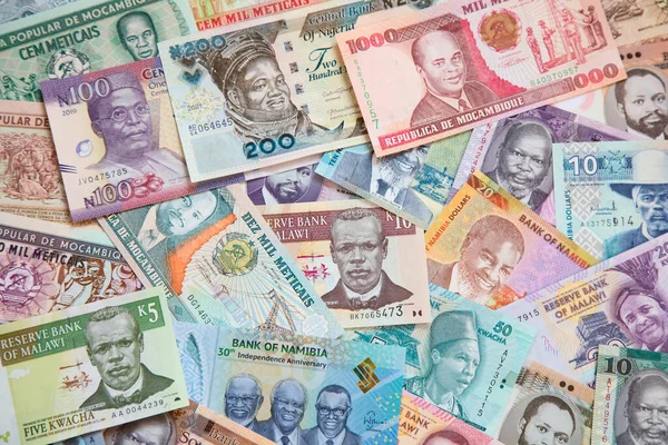 아프리카의 지폐들 — 스톡 사진