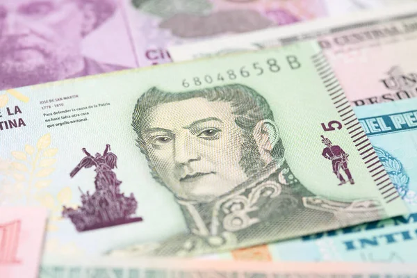 Variety South American Banknotes — Stock Photo, Image