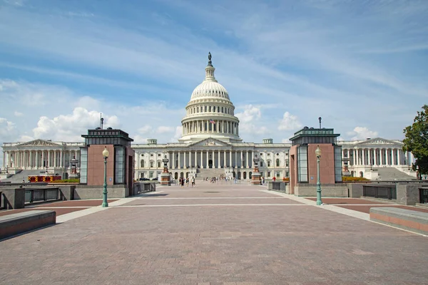 Capitoliul Sua Din Washington Districtul Columbia Statele Unite Ale Americii — Fotografie, imagine de stoc