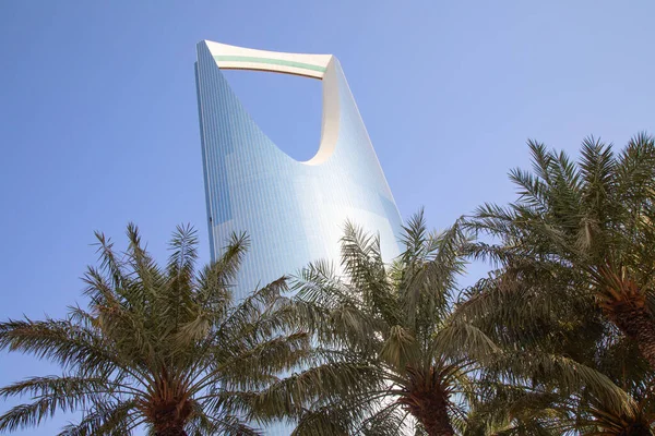 Riyadh Maart Koninkrijkstoren Maart 2023 Riyad Saoedi Arabië Kingdom Tower — Stockfoto