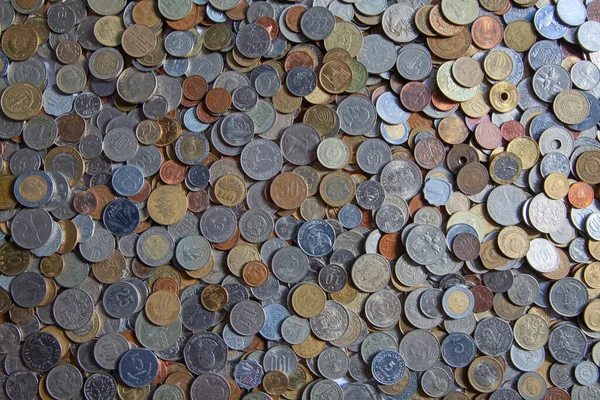 Συλλογή Των Παλαιών Κυκλοφορούντων Κερμάτων — Φωτογραφία Αρχείου