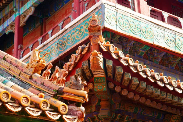 Пекин Кина Октября 2017 Запретный Город Дворцовый Музей Китайский Императорский — стоковое фото