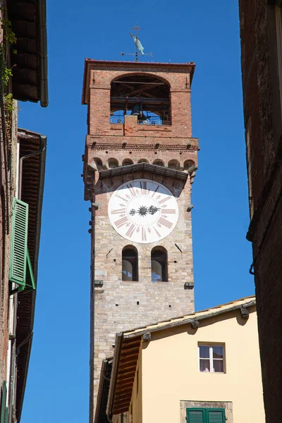 Historische Middeleeuwse Stad Lucca Toscane Italië — Stockfoto