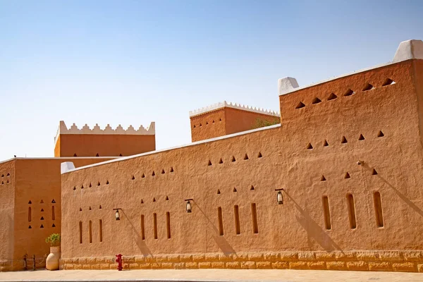 Régi Város Utcái Diriyah Közelében Riyadh Szaúd Arábiai Királyság Jogdíjmentes Stock Fotók