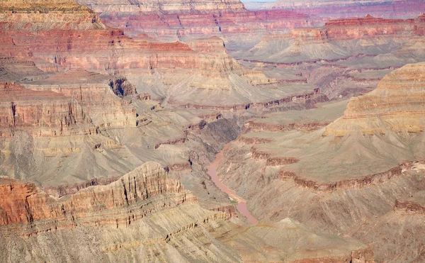 Νότιο Δαχτυλίδι Του Γκραντ Κάνυον Εθνικό Πάρκο Grand Canyon Στην Φωτογραφία Αρχείου
