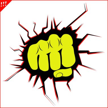 Dövüş sanatları simbol, logo. Karate yaratıcı tasarım amblemi.