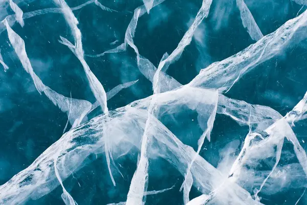 Ice Beautiful Blue Texture Design Pattern — Stock fotografie