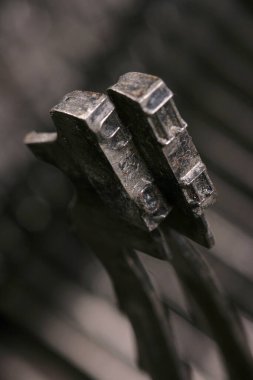 eski antika mekanik vintage Kiril daktilo