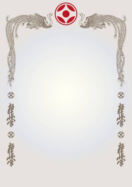 Geleneksel Japon dövüş sanatları tam temas KYOKUSHINKAI karate.