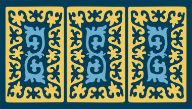 Etnik kalıplar. Göçebe gelenekleri, Kazak bozkırları, Asya Moğol Kafkasları