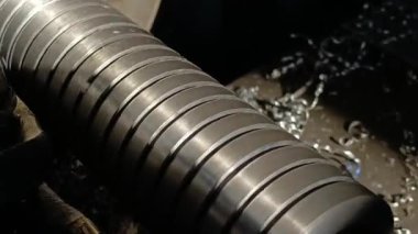 Makineler. CNC 'nin dönüşümü. Yüksek kalite Tam HD görüntü