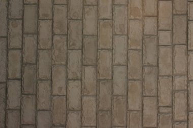 Döşeme tuğlası tuğla duvar arka planı.