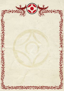 Geleneksel Japonya dövüş sanatları tam temas KYOKUSHINKAI Oyama karate.